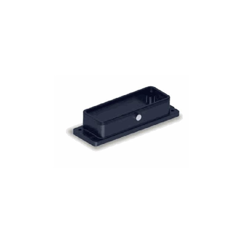 Embase encastrée 24B, Aluminium moulé sous pression, IP67, Sortie basse